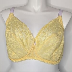 Freya Yellow Lace Bra 40L